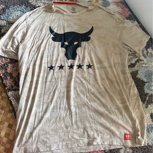 Under Armour Light Tan Camouflage T-Shirt